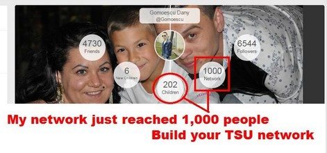 Tsu  DvdiV –  My network just reached 1,000 People
