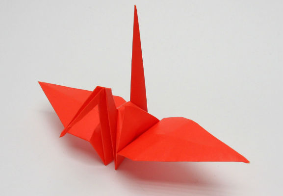 Funny , Arte dell' Origami per Creare un Carinissimo Tsuru b