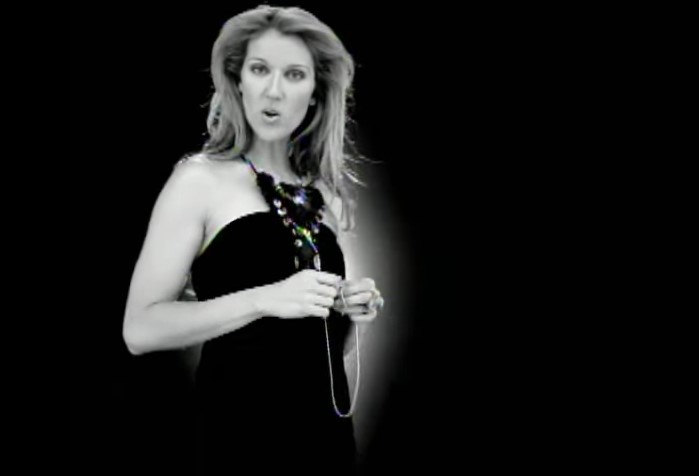VideoClip , della Ritmica I Drove all Night di Celine Dion