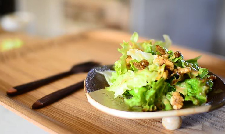 Ricetta Vegan , per Preparare un' Ottima Salsa per Insalata con Wasabi