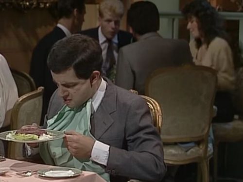 Video  DvdiV –  Funny ,  Gag  in  ” Steak Tartare ”  con il  Fantastico  Mr. Bean